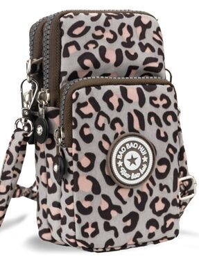 Crossbody Bag Phone Sleeve Concert Venue Festival Adjustable Strap Arm Wrist NWT